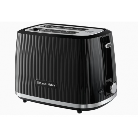 RHT2737BLK Russell Hobbs Eden 2 Slice Toaster - Black